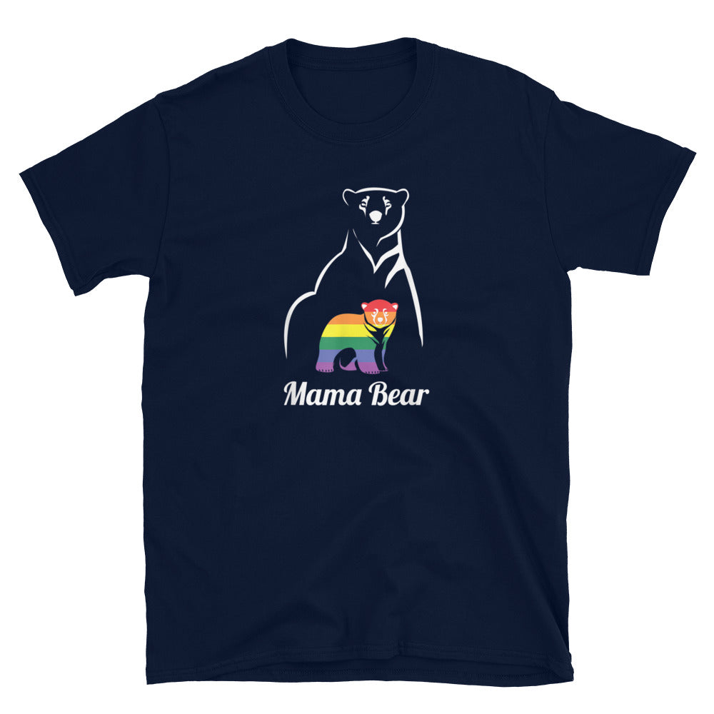 Mama Bear Gay Pride T-Shirt - gay pride apparel