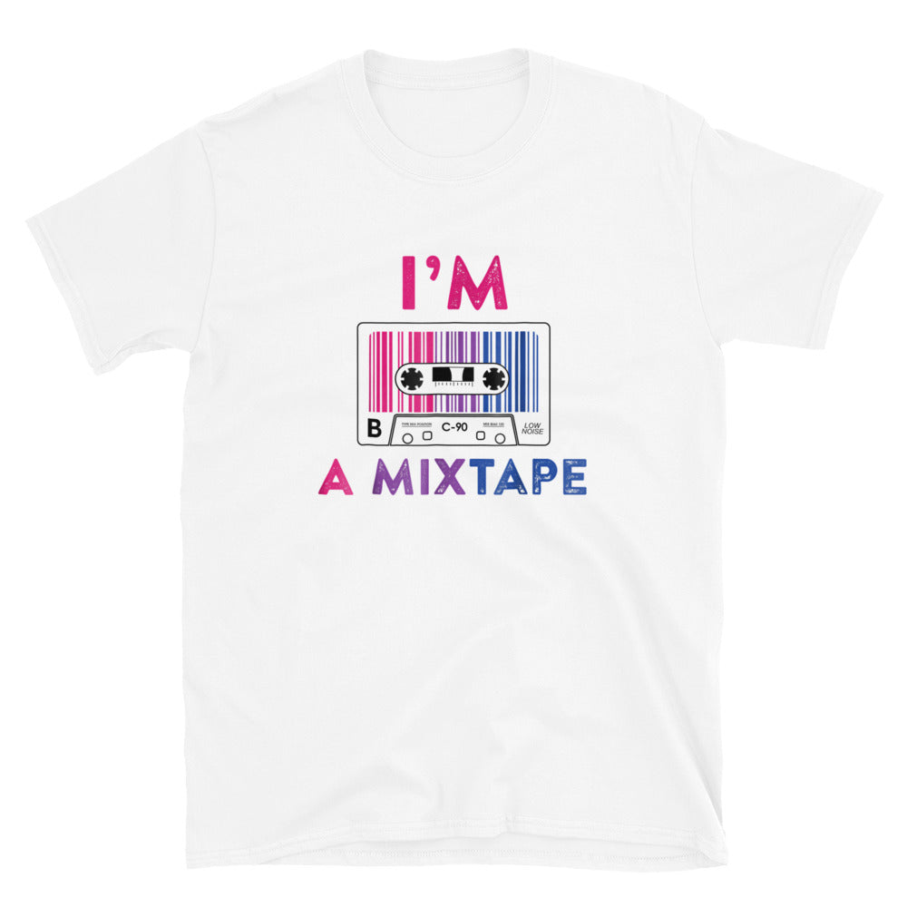 I'M a Mix Tape Bisexual Pride Unisex T-Shirt - gay pride apparel