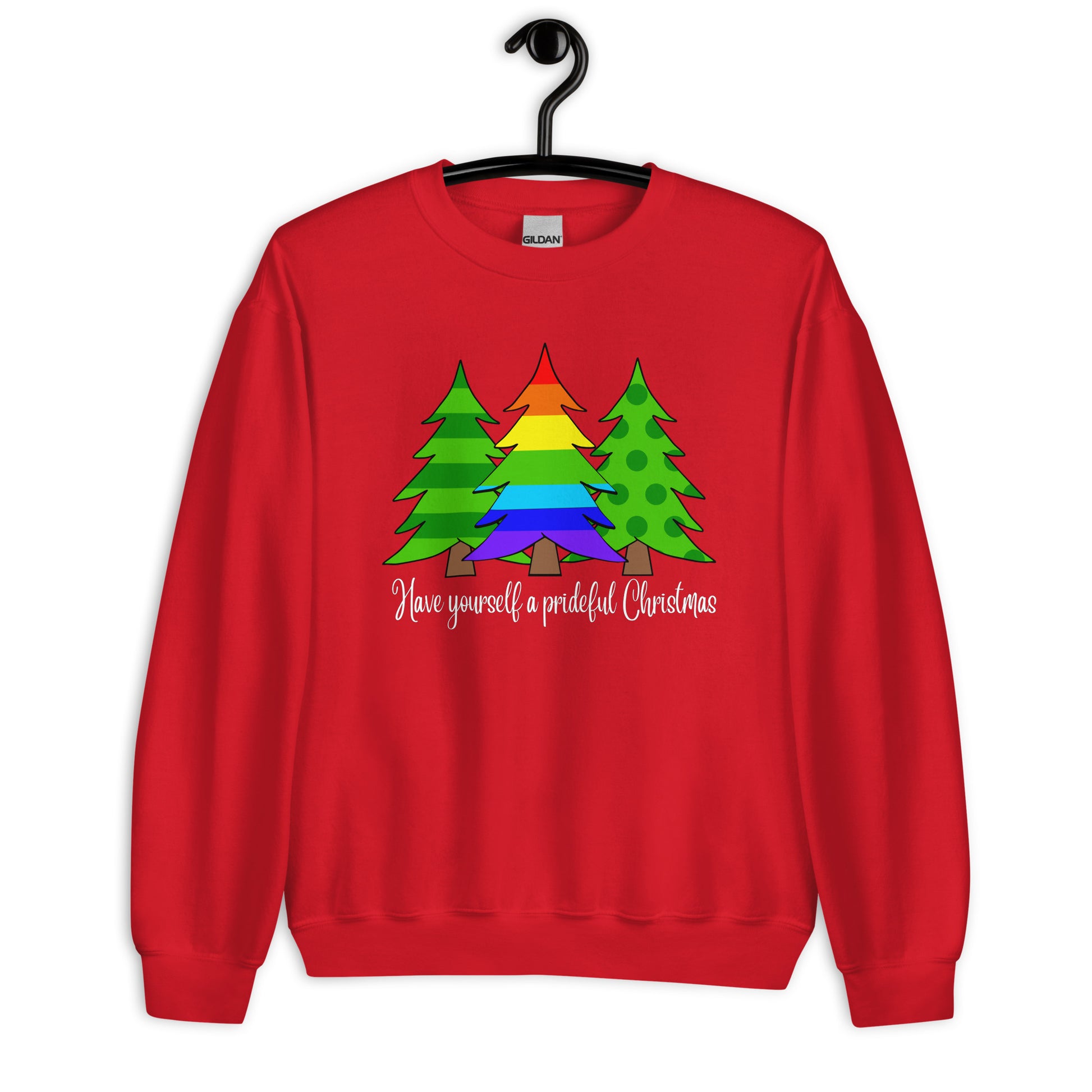 Have Yourself a Prideful Christmas Unisex Sweatshirt - gay pride apparel