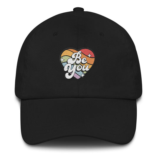 Be You LGBTQ Pride Dad hat