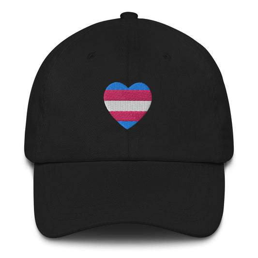 Transgender Pride Heart Hat