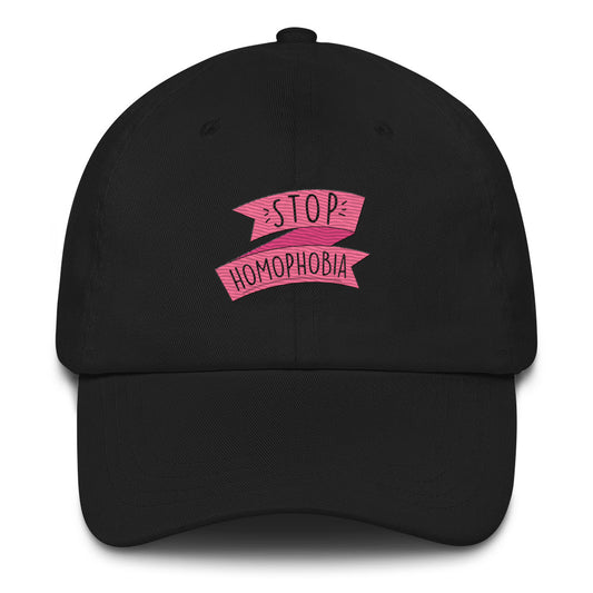 Stop Homophobia LGBTQ Hat
