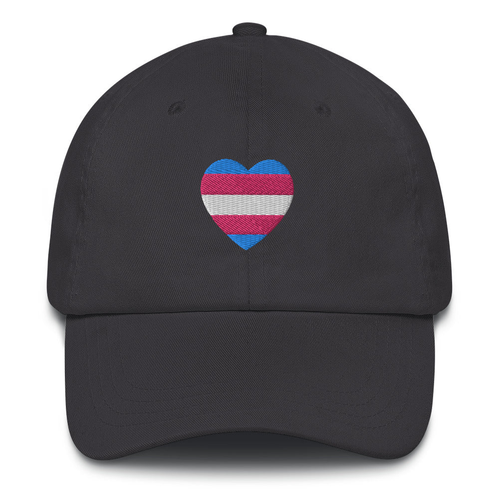 Transgender Pride Heart Hat