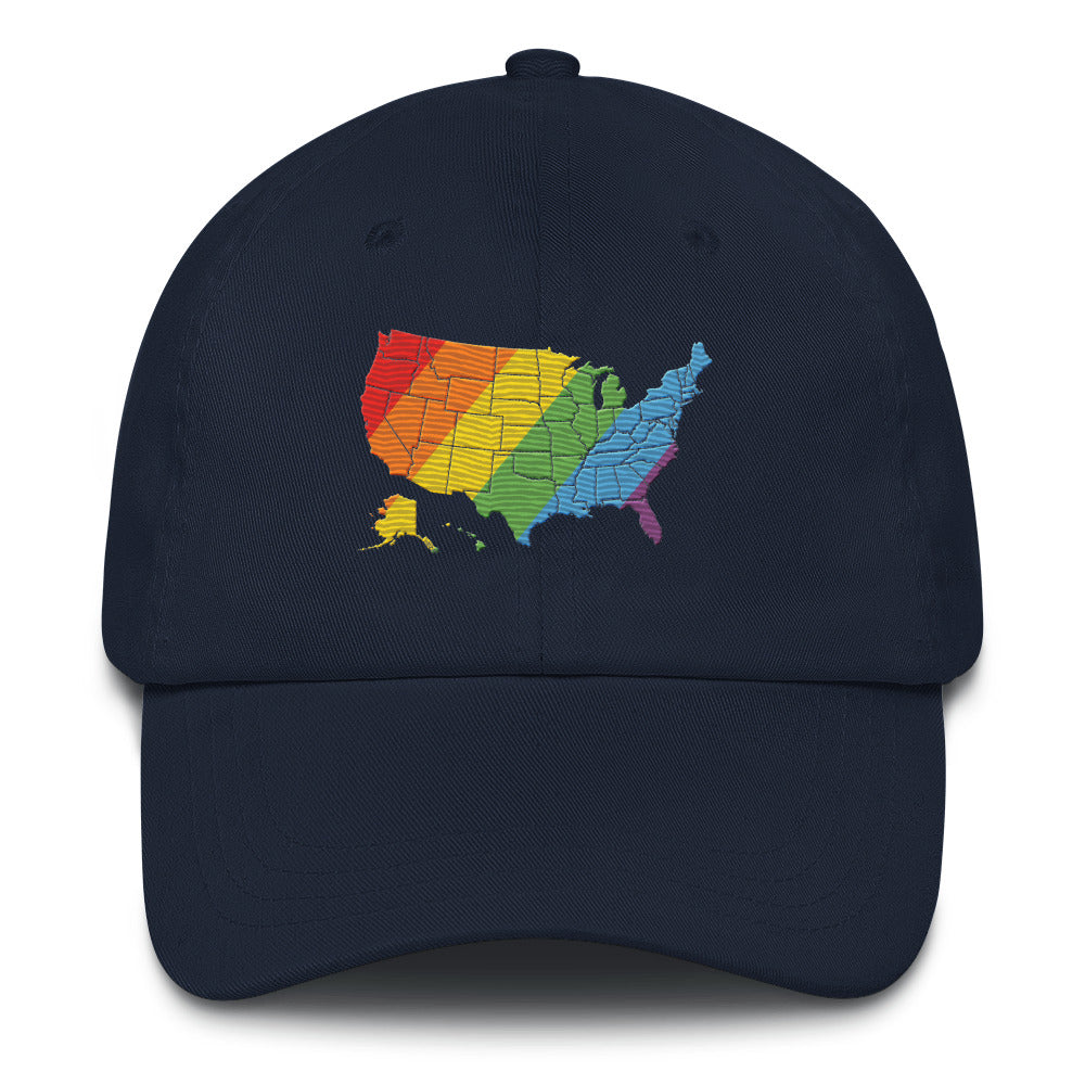 United States of America LGBTQ Pride Hat