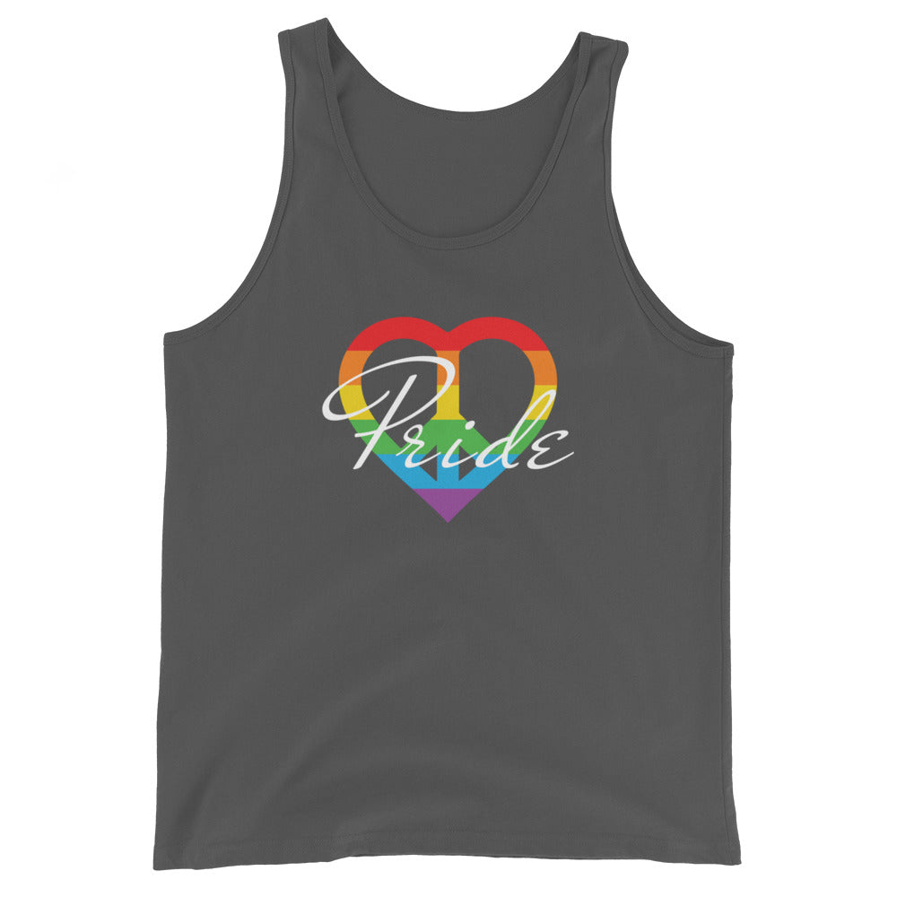Peace Love Pride Gay Pride Tank Top