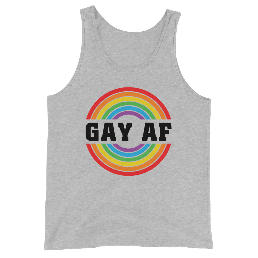 Gay AF LGBTQ Pride Tank Top