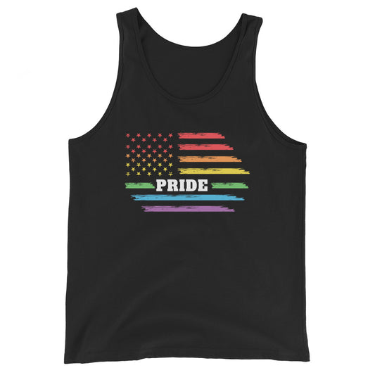 Pride USA Flag LGBTQ Pride Tank Top