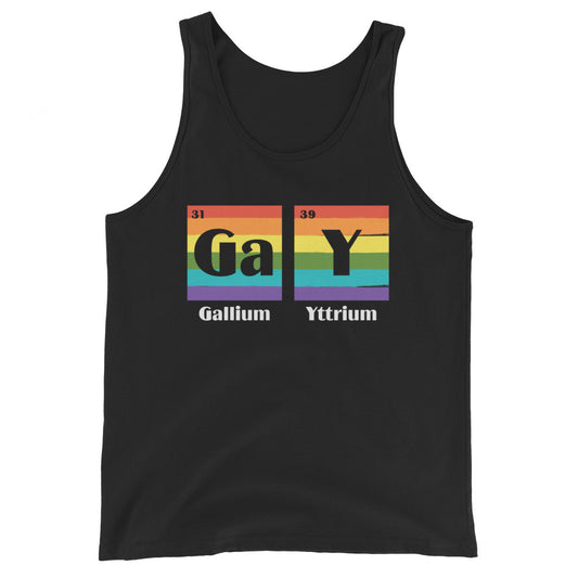 Gay Periodic Table Elements LGBTQ Pride Tank Top