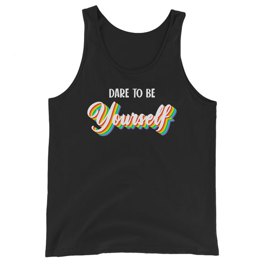 Dare to Be Yourself LGBTQ Pride Tank Top