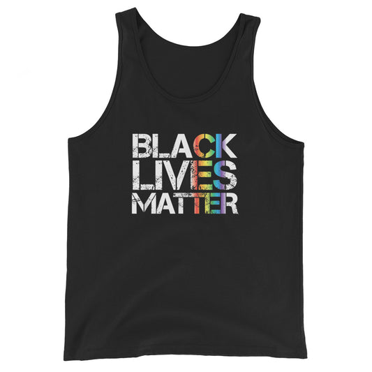 Black Lives Matter Gay Pride Tank Top