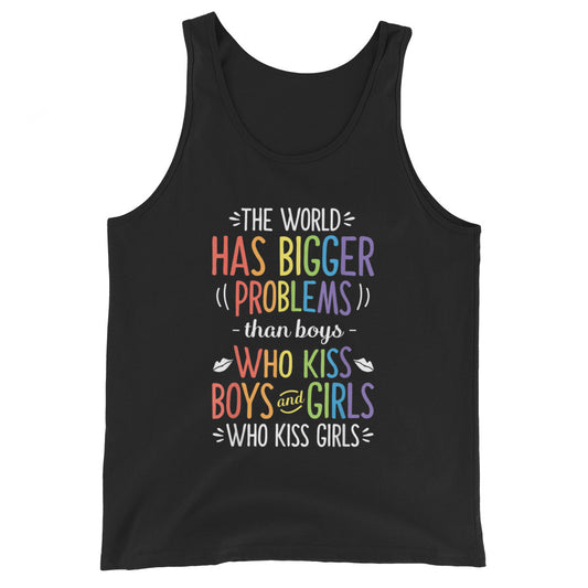 The World Has Bigger Problems Gay Pride Tank Top