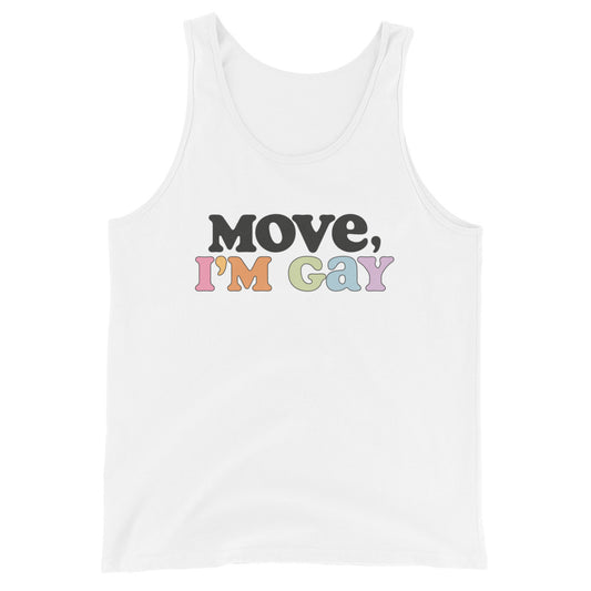 Move I'm Gay Pride Tank Top
