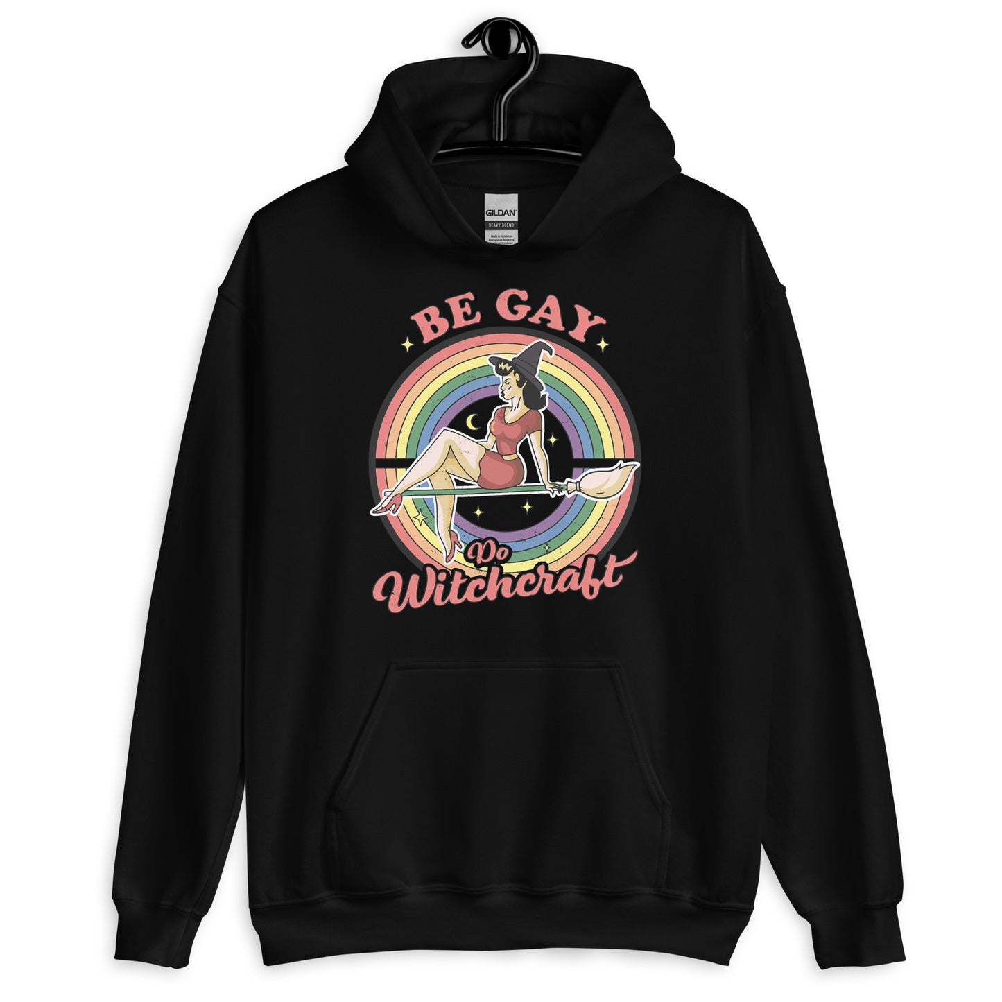 Be Gay Do Witchcraft Halloween Pride Hoodie