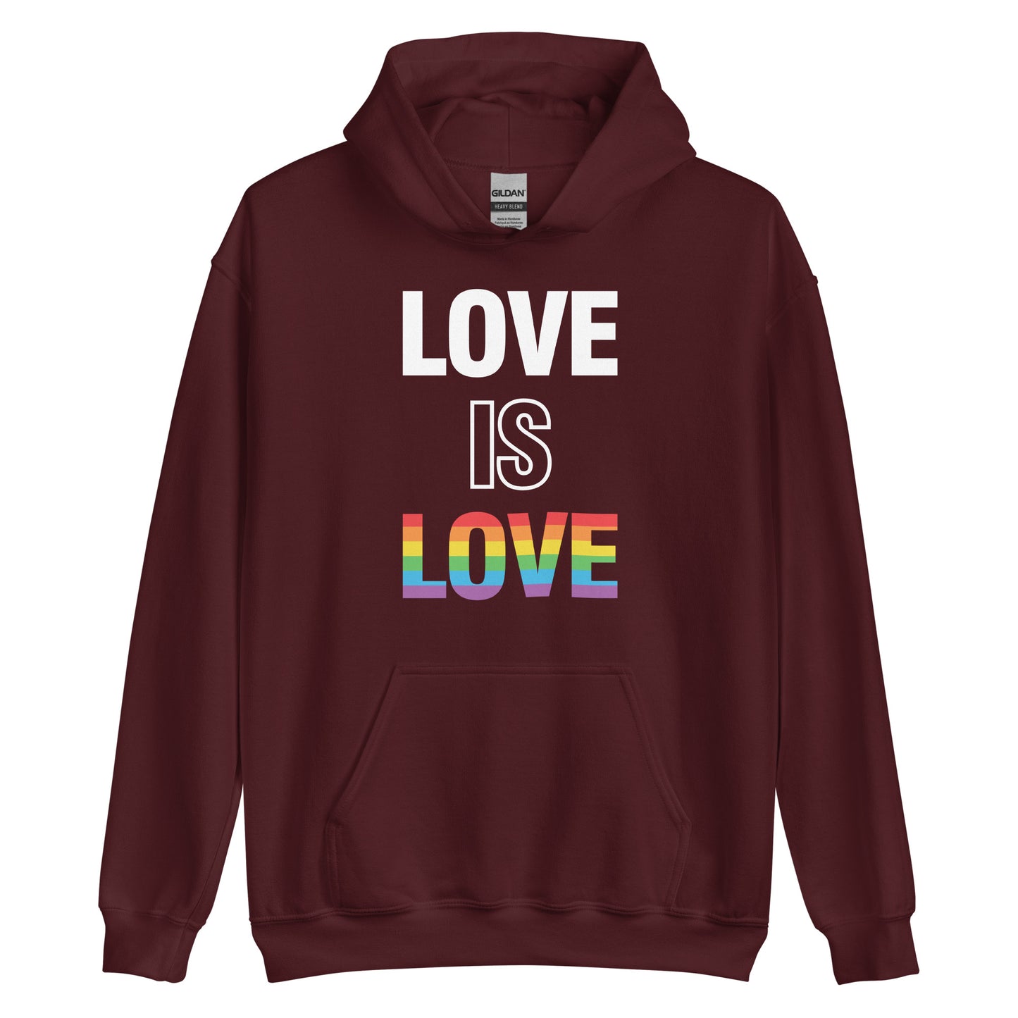 Love is Love LGBTQ Pride Unisex Hoodie
