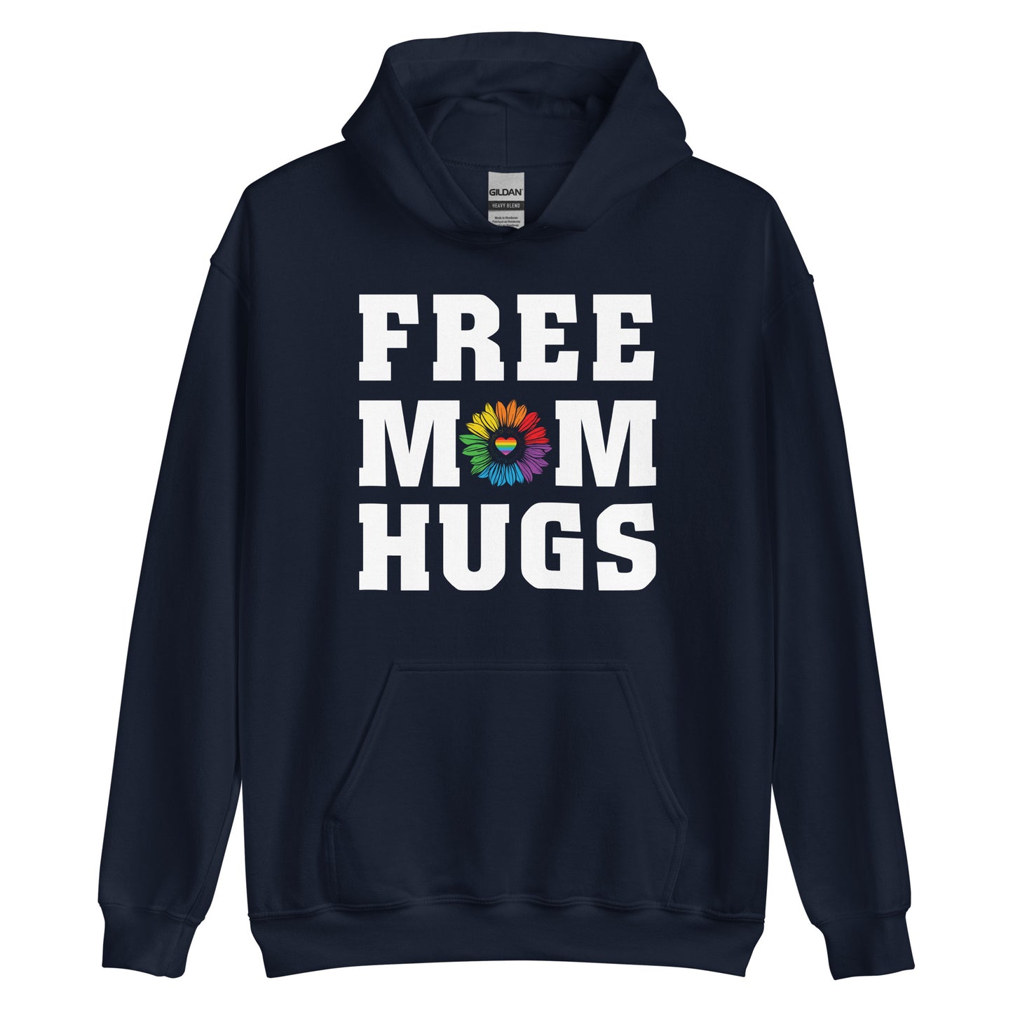 Free Mom Hugs Unisex LGBTQ Pride Hoodie