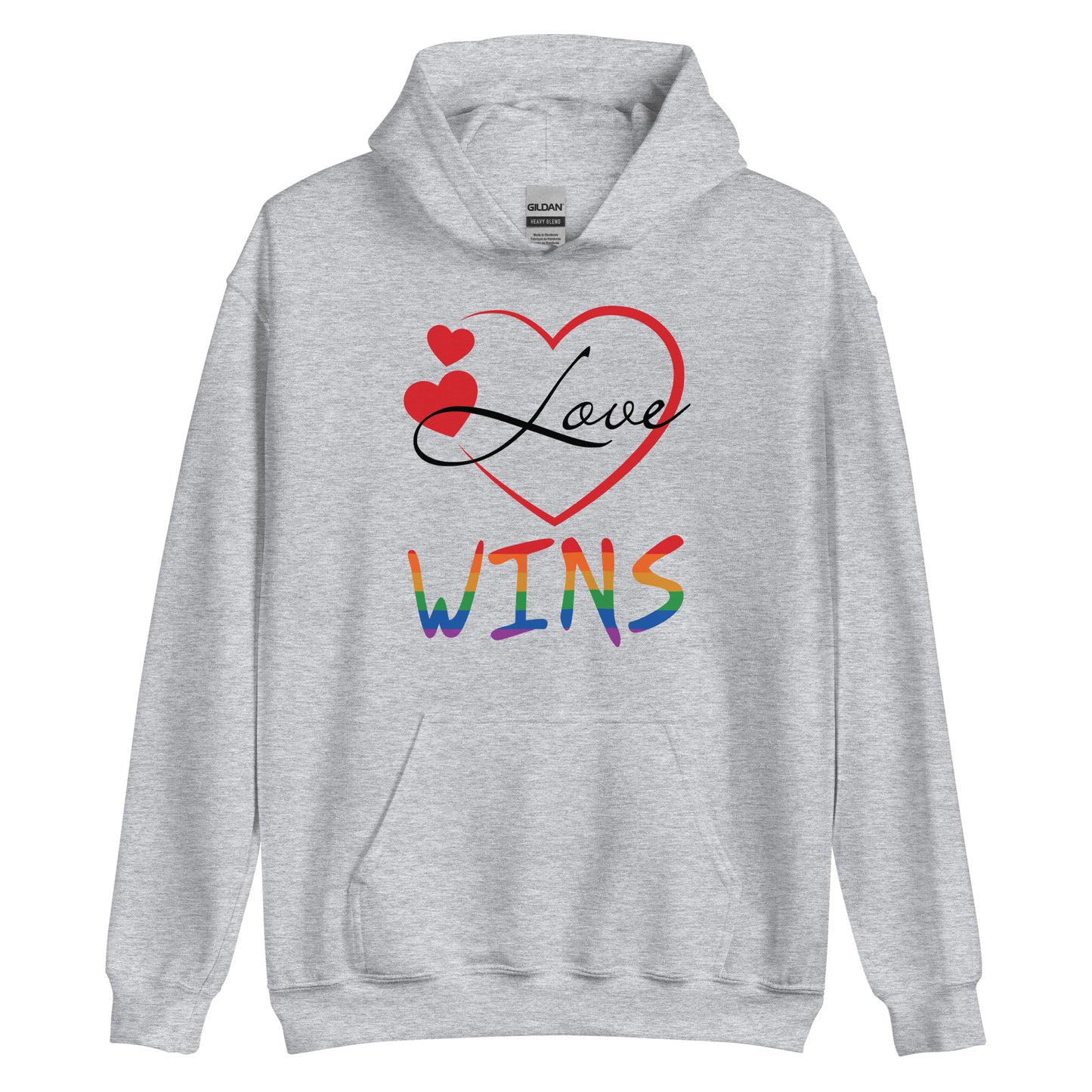 Love Wins LGBTQ Pride Unisex Hoodie