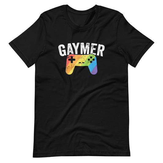 Gaymer Gay Pride Unisex T-Shirt - gay pride apparel