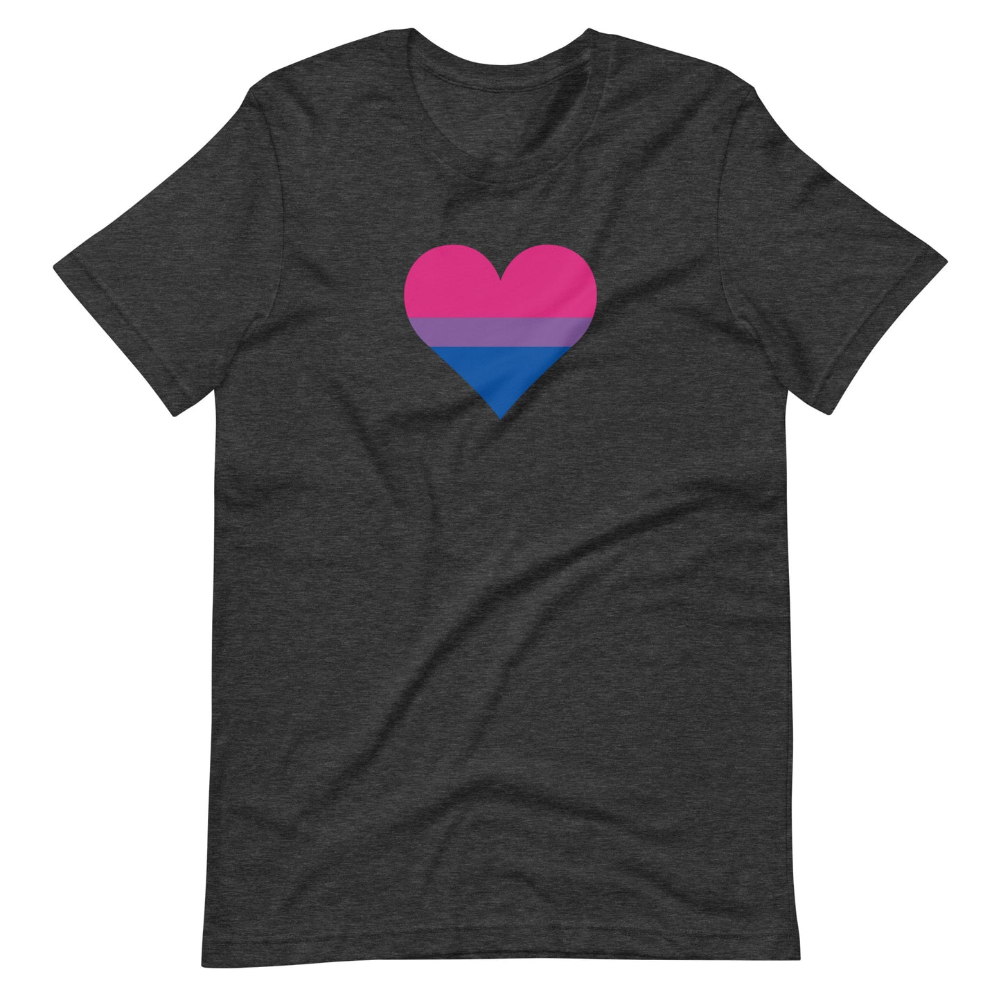 Bisexual Pride Heart T-Shirt