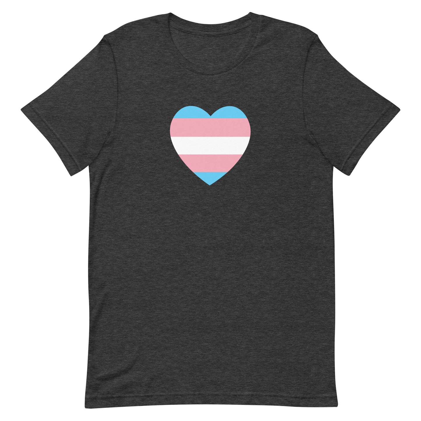 Transgender Pride Heart Unisex t-shirt