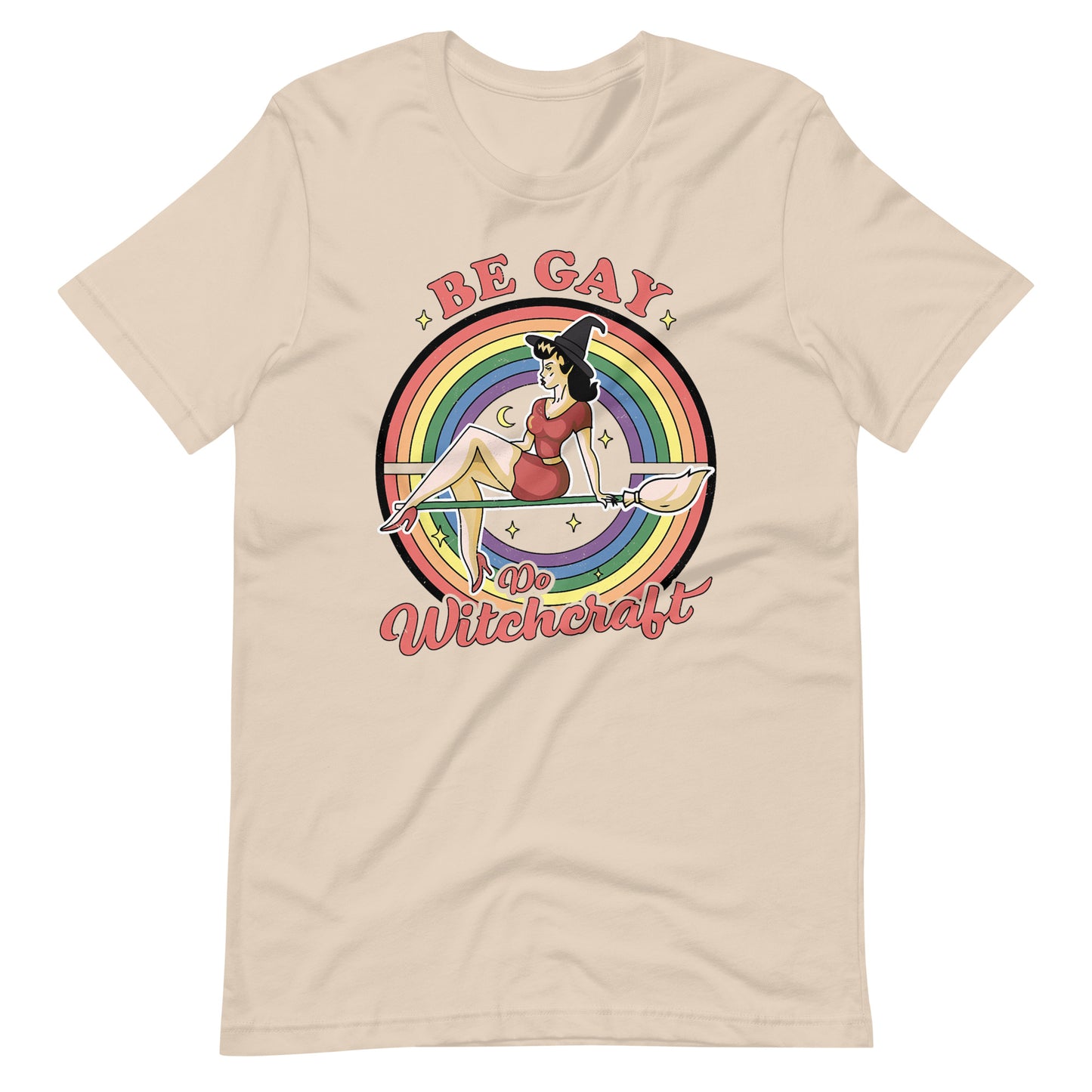 Be Gay Do Witchcraft Halloween Pride T-Shirt