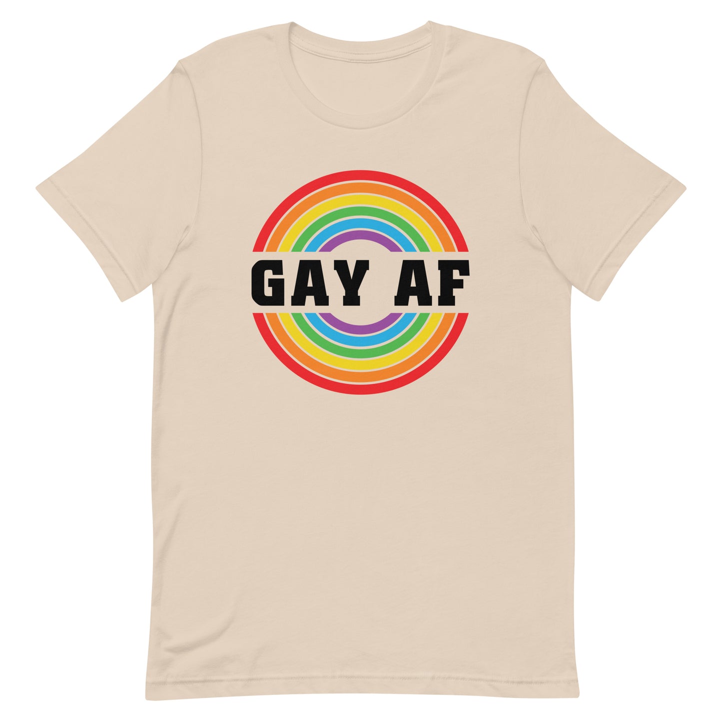 Gay AF Gay Pride Unisex t-shirt