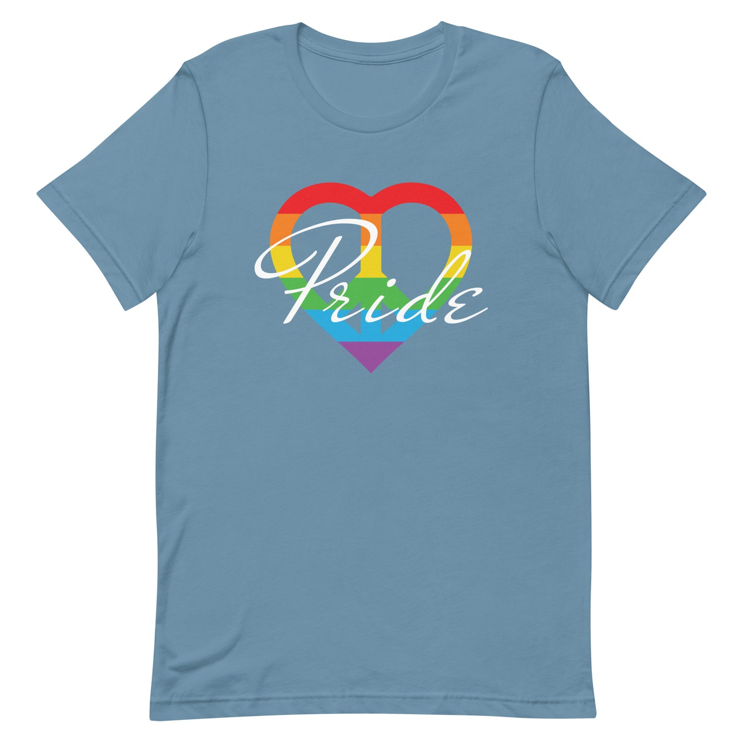 Peace Love Pride LGBTQ Pride t-shirt