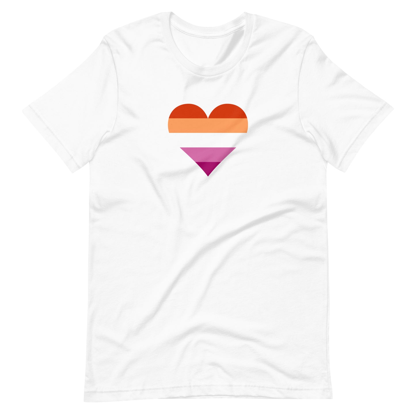 Lesbian Pride Heart T-Shirt