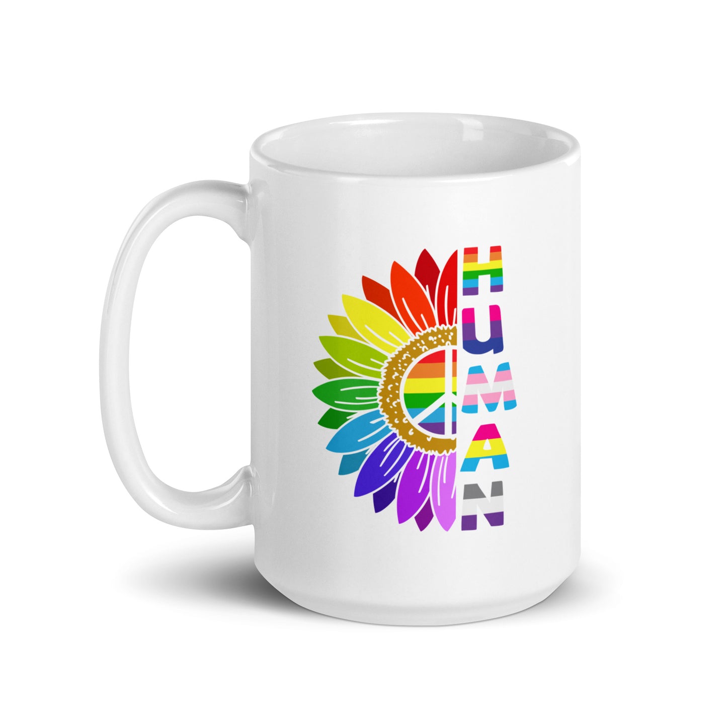 Human LGBTQ Pride Mug