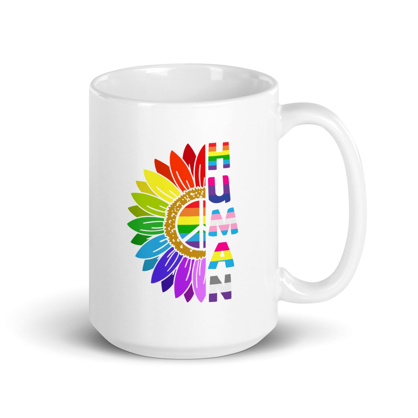 Human LGBTQ Pride Mug