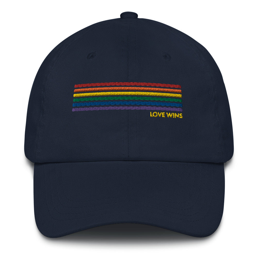 Love Wins Gay Pride Hat - gay pride apparel