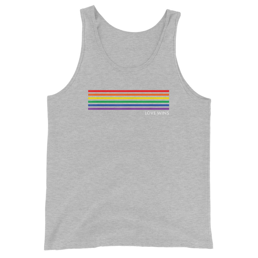 Love Wins Gay Pride Tank Top - gay pride apparel
