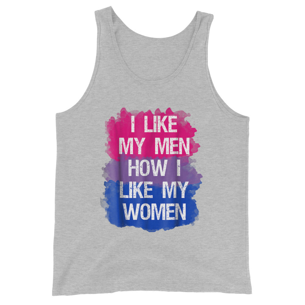 I Like My Men How I Like My Women Tank Top - gay pride apparel