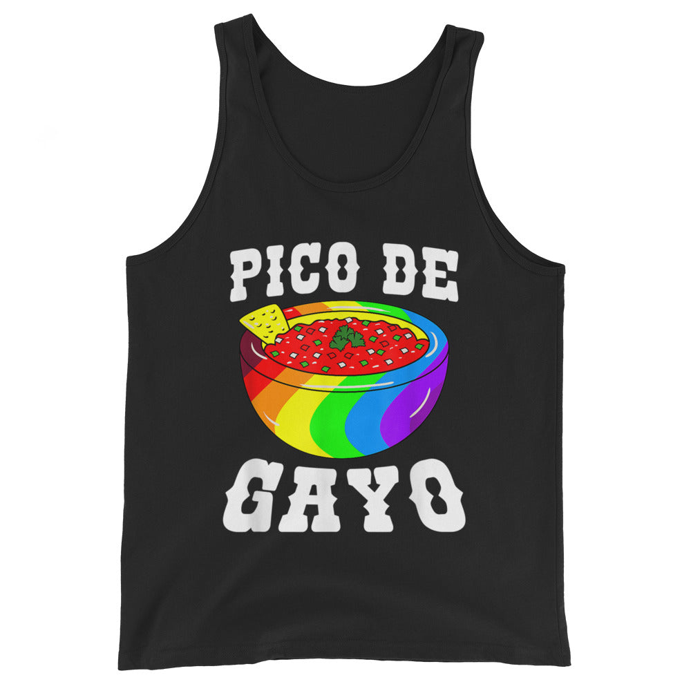 Pico De Gayo - Gay Pride Unisex Tank Top - gay pride apparel