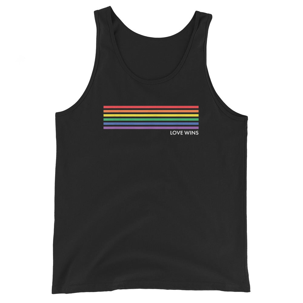 Love Wins Gay Pride Tank Top - gay pride apparel