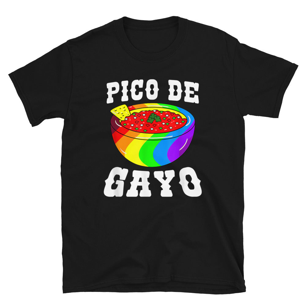 Pico De Gayo Gay Pride Unisex T-Shirt - gay pride apparel