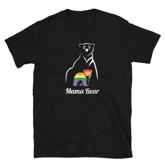 Mama Bear Gay Pride T-Shirt - gay pride apparel