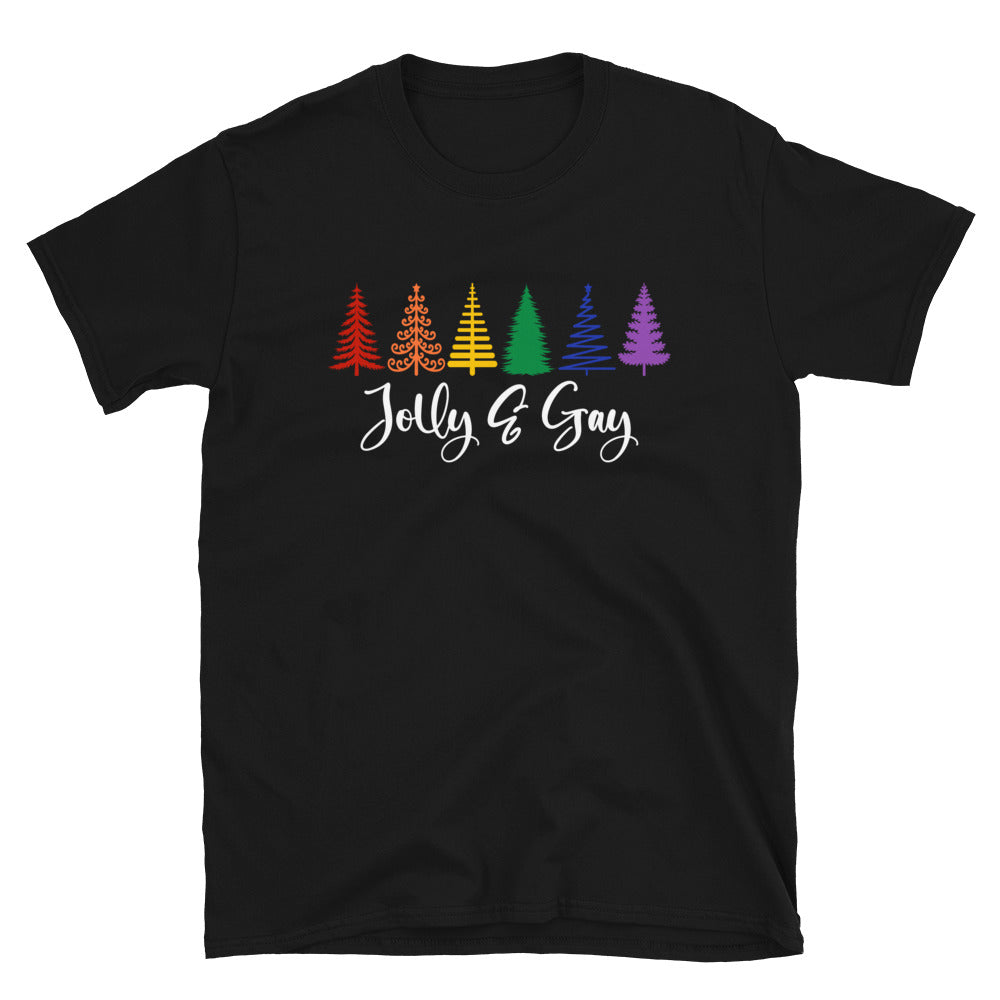 Jolly & Gay Unisex T-Shirt - gay pride apparel