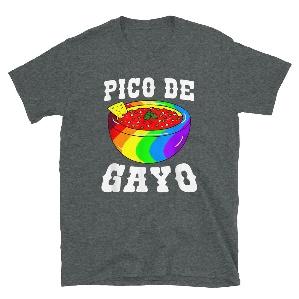 Pico De Gayo Gay Pride Unisex T-Shirt - gay pride apparel