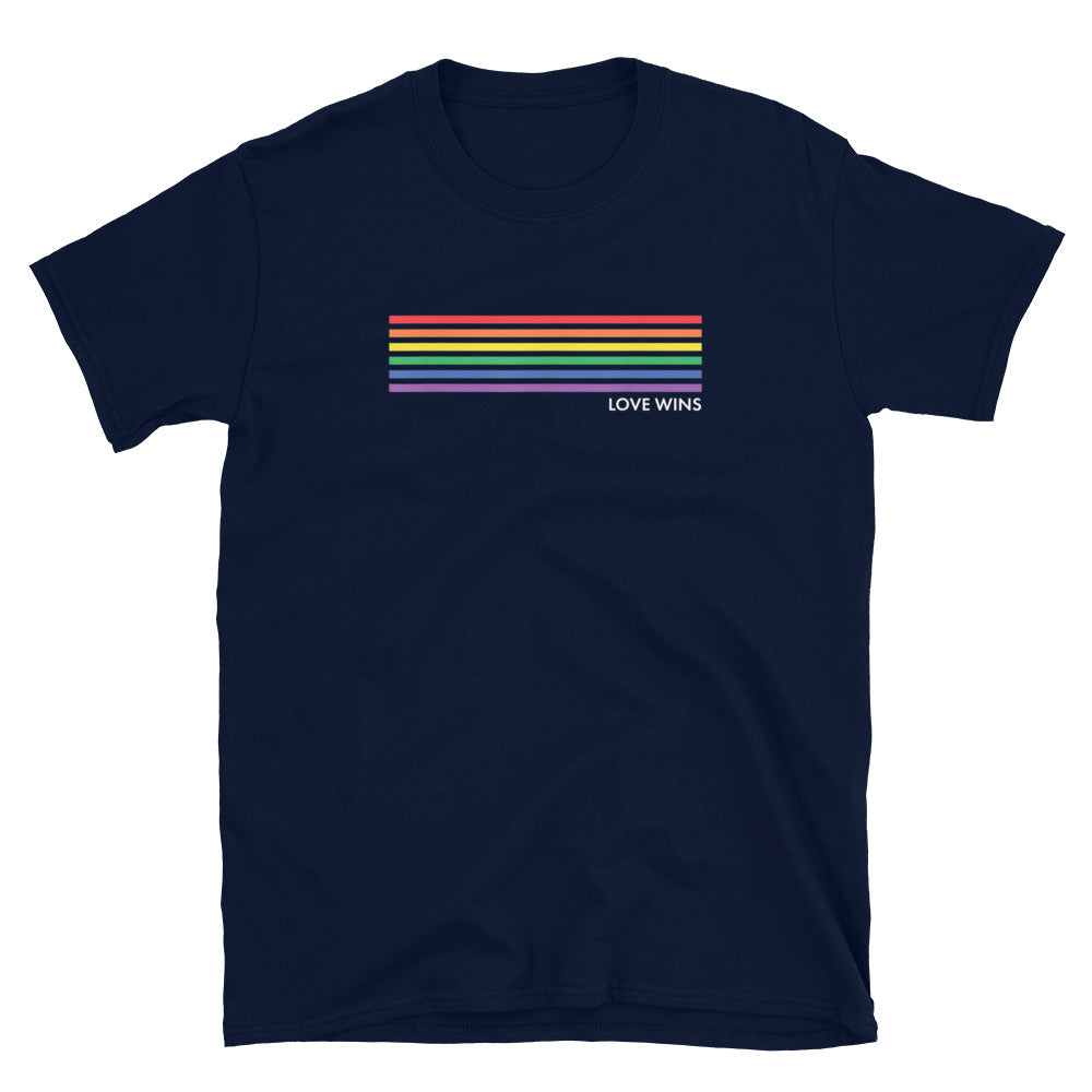 Love Wins Gay Pride T-Shirt - gay pride apparel