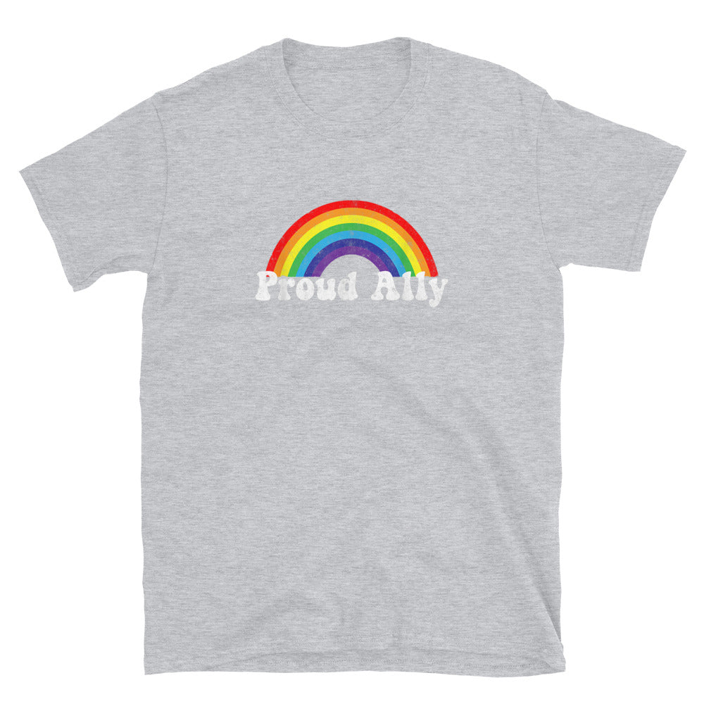 Proud Ally Unisex T-Shirt - gay pride apparel