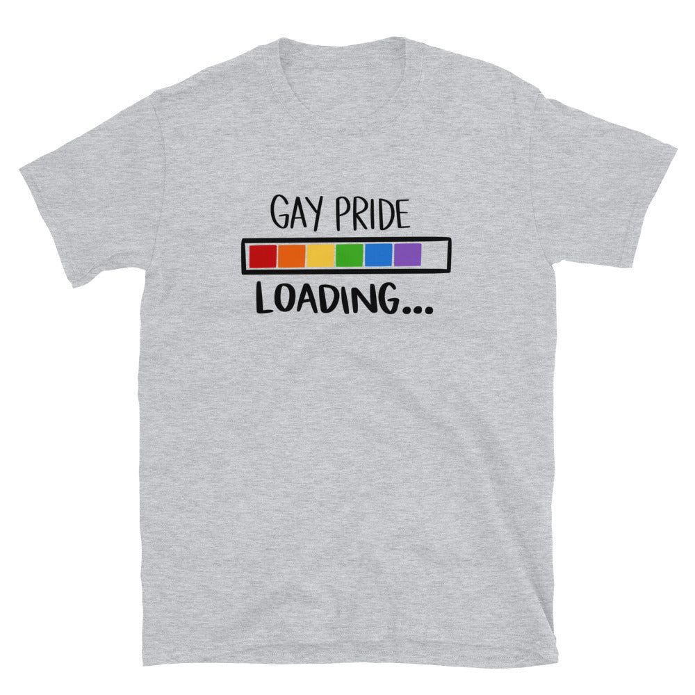Gay Pride Loading T-Shirt - gay pride apparel