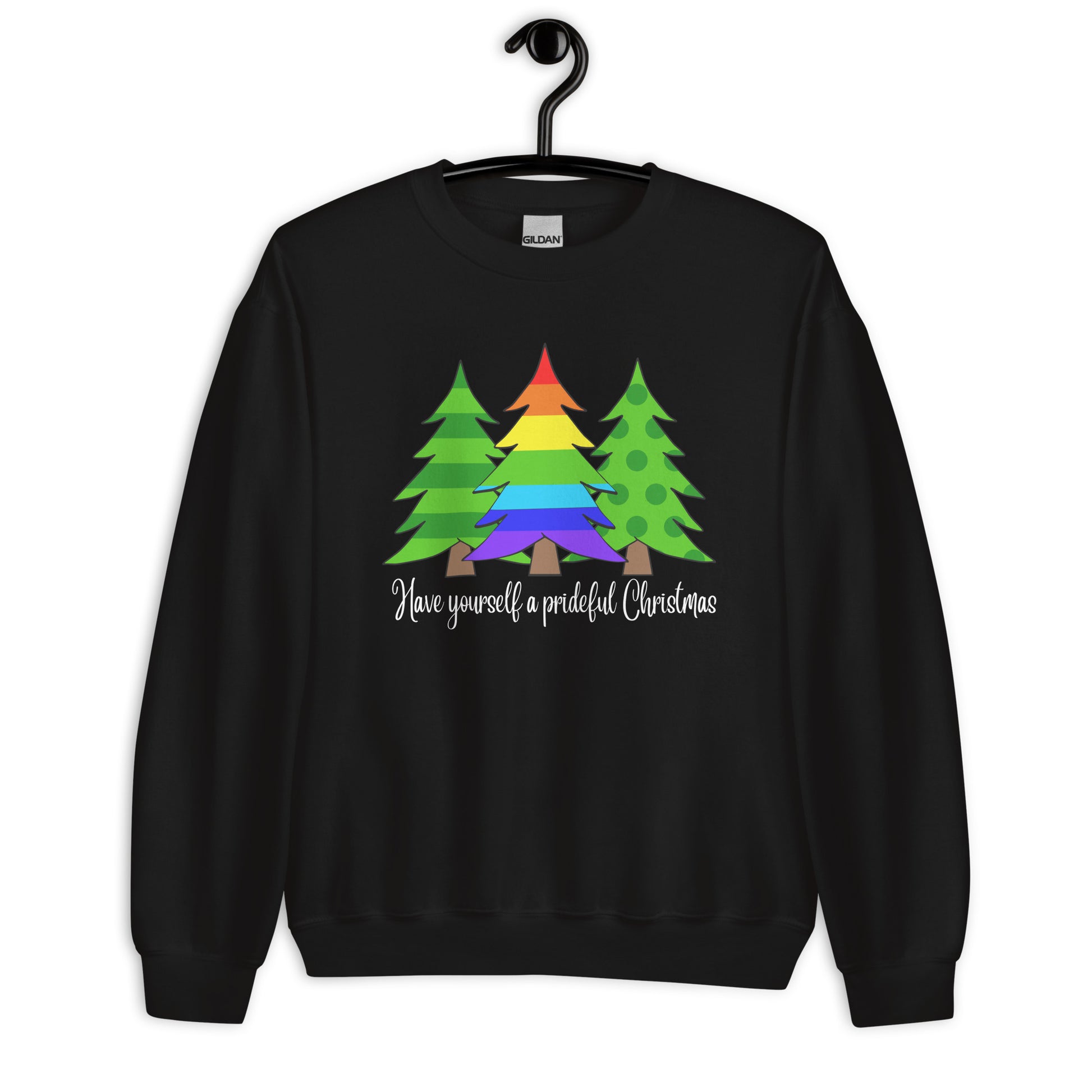 Have Yourself a Prideful Christmas Unisex Sweatshirt - gay pride apparel