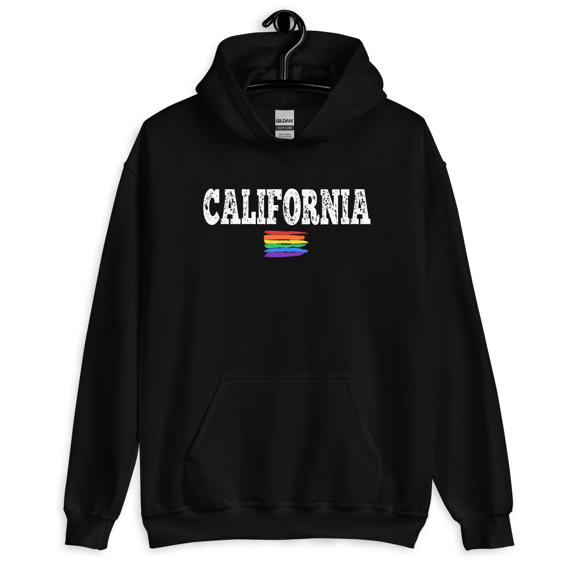 California LGBTQ+ Gay Pride Hoodie - gay pride apparel