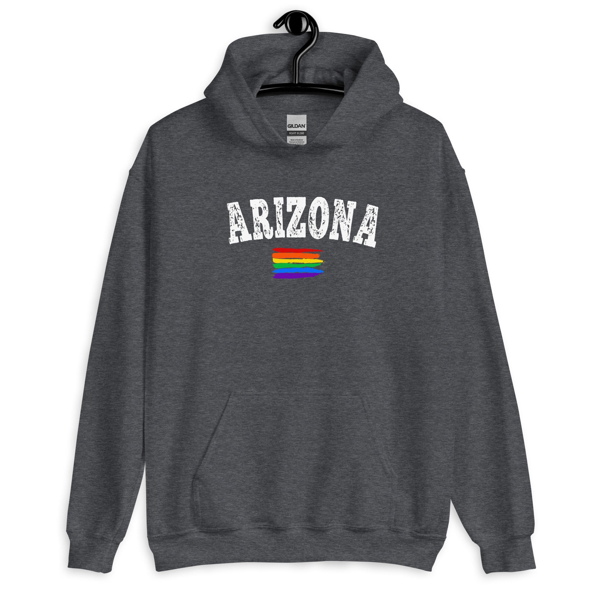 Arizona LGBTQ+ Gay Pride Hoodie - gay pride apparel