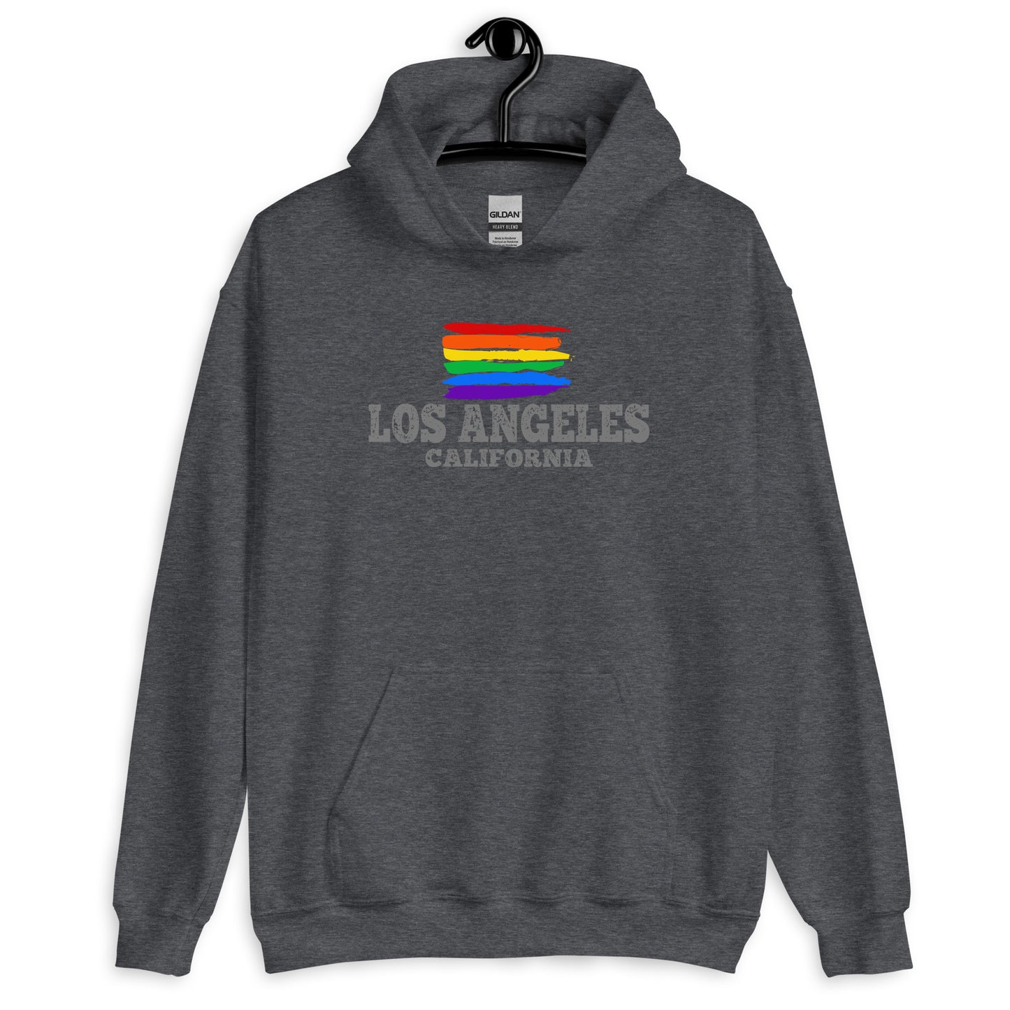 Los Angeles California LGBTQ+ Gay Pride Hoodie - gay pride apparel