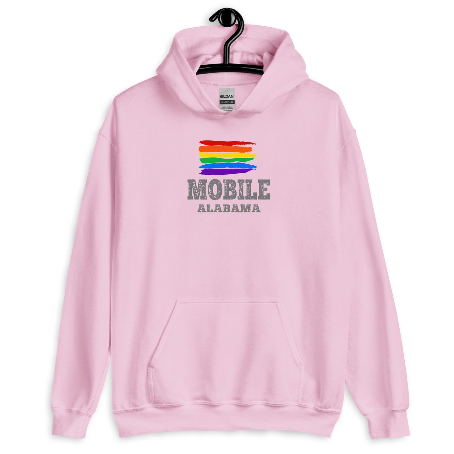 Mobile Alabama LGBTQ+ Gay Pride Hoodie - gay pride apparel