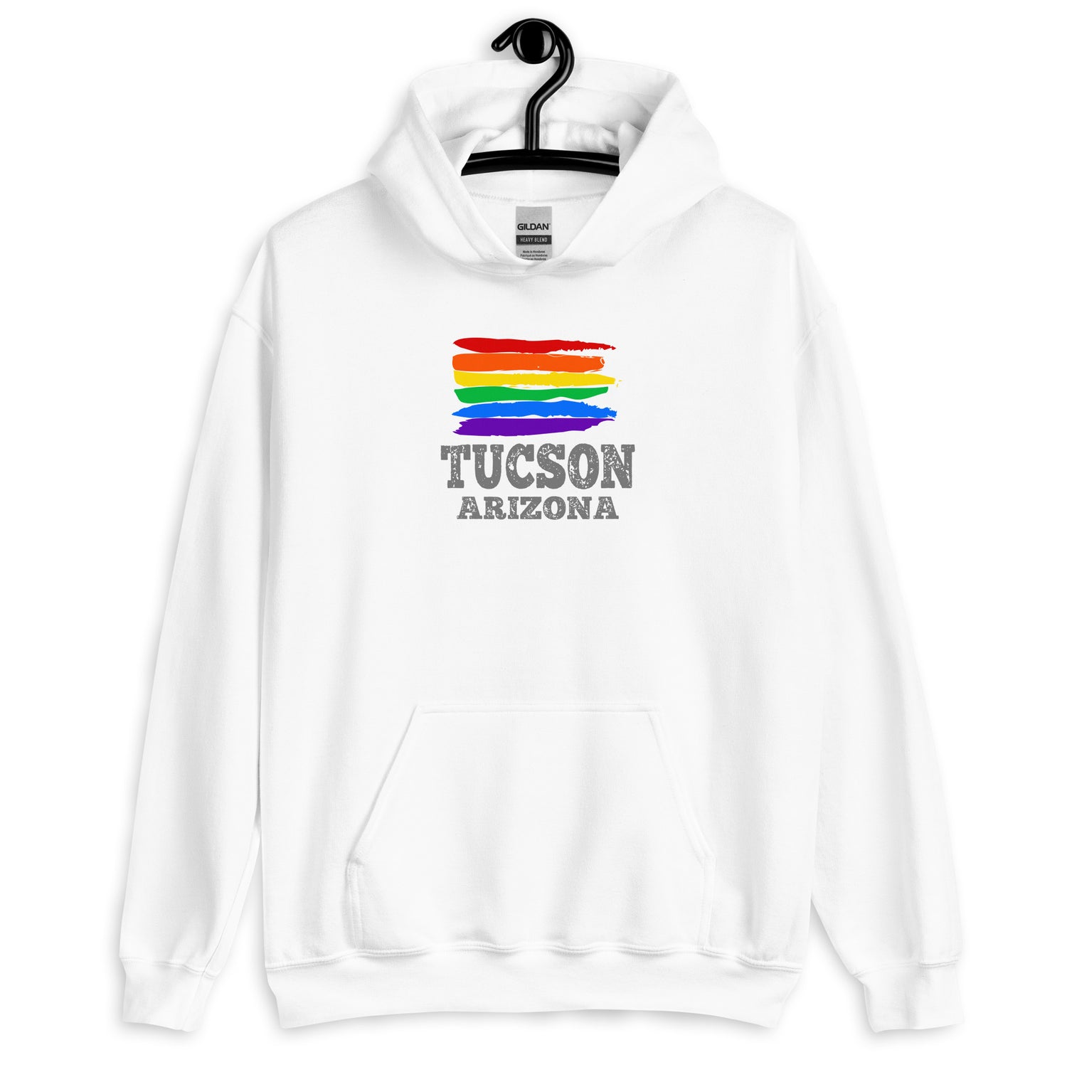 Tucson Arizona LGBTQ+ Gay Pride Hoodie - gay pride apparel