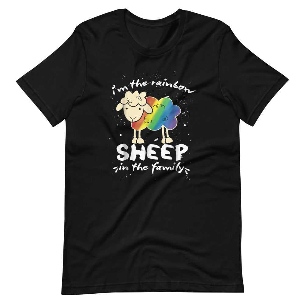 I'm the Rainbow Sheep in the Family T-Shirt - Gay Pride Shirt - gay pride apparel