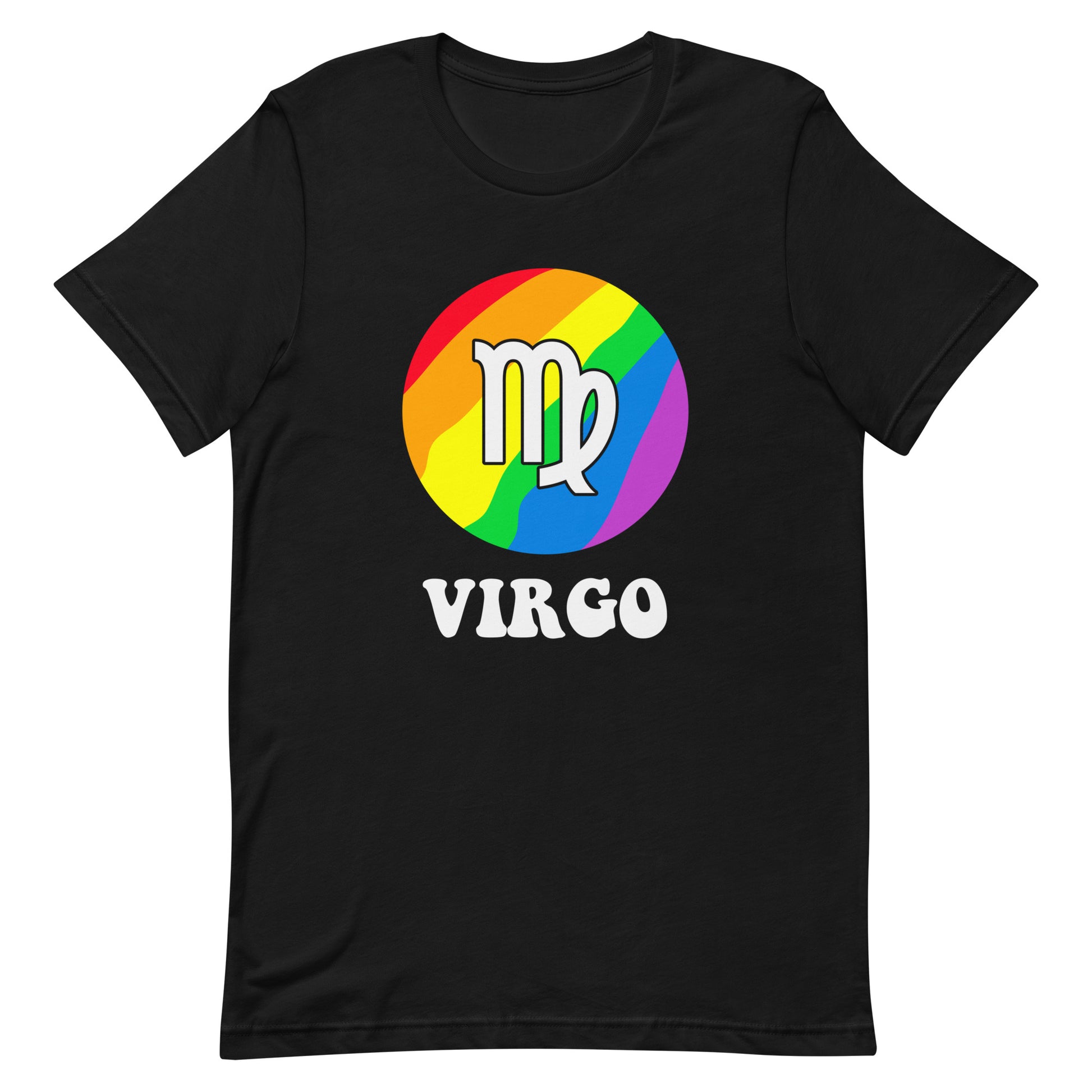Virgo Zodiac Sign Gay Pride T-Shirt - gay pride apparel