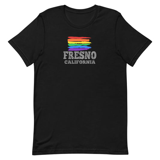 Fresno California LGBTQ+ Gay Pride T-Shirt - gay pride apparel